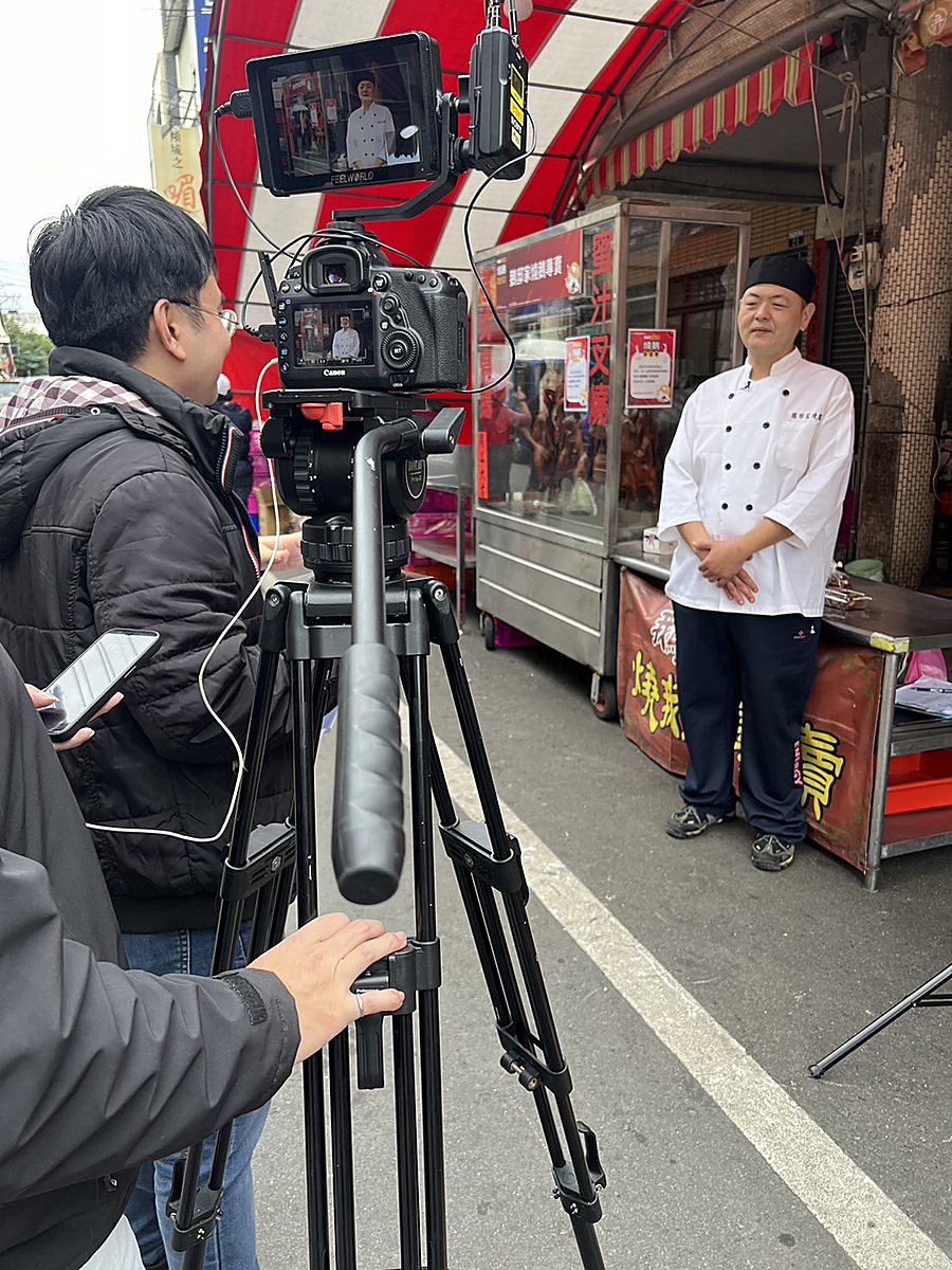 電視媒體到店採訪拍攝