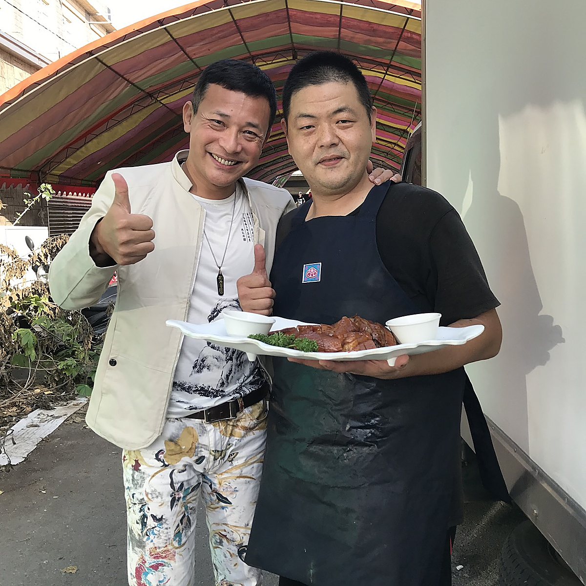 外繪活動，貴賓品嚐好評